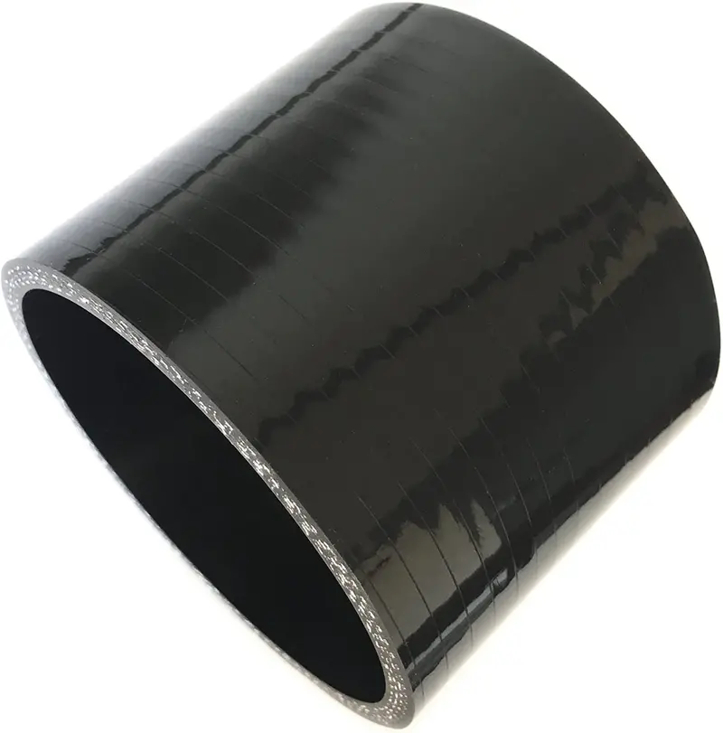 4" Id Straight Silicone Hose Coupler Reinforced High Temp 4-Ply With Clamps 1