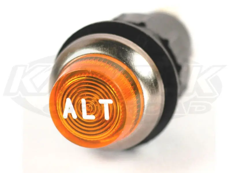 430 Series Engraved Indicator Lights - Amber Lens Amber Alt 1