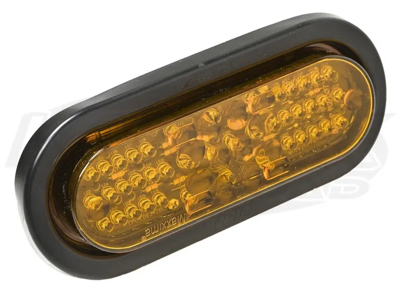 6" Oval Vantage Led Tail Light Amber 1