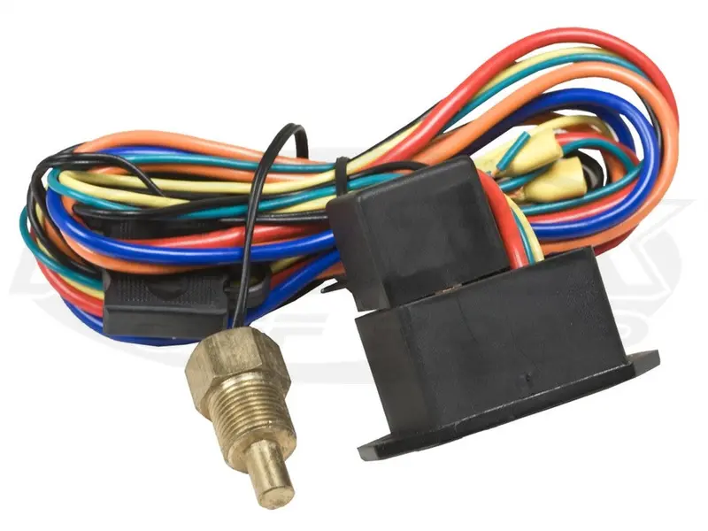 Adjustable Thermostatic Fan Relay With Radiator Fin Probe 1