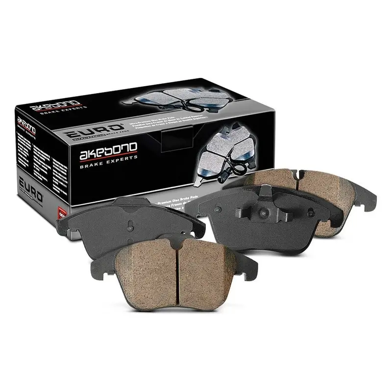 Akebono® Eur1800 - Euro™ Ultra-Premium Ceramic Rear Disc Brake Pads 1