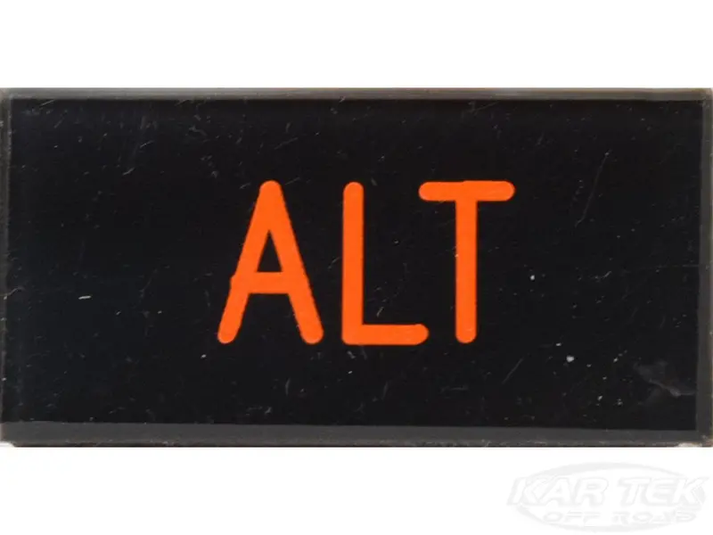 Alt Dash Badge Self Adhesive Id Label For Your Indicator Lights Or Switches 1