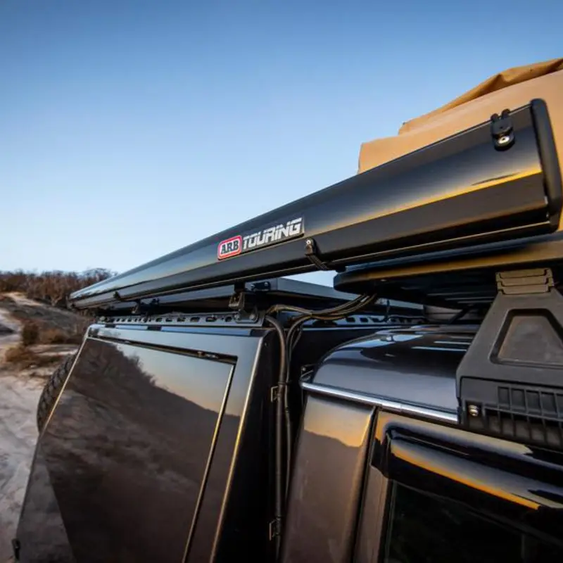 Arb Toldo Aluminio Black Edition Con Luz Led De 2.5 X 2.5M 1