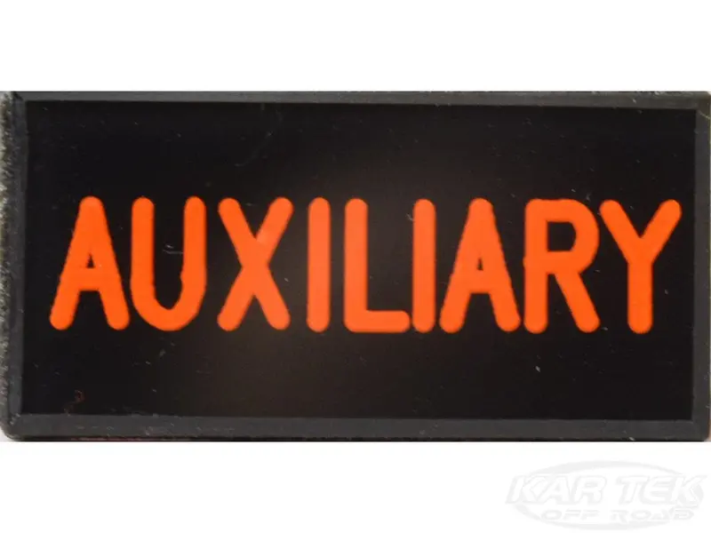 Auxiliary Dash Badge Self Adhesive Id Label For Your Indicator Lights Or Switches 1