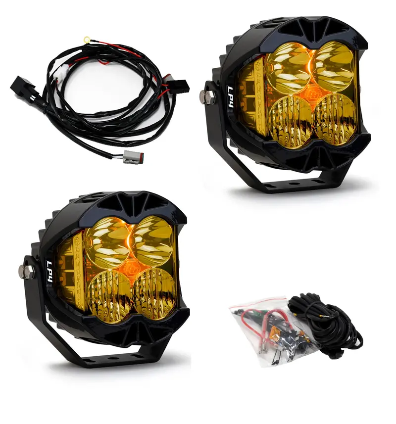 Baja Designs Par De Faros Lp4 Pro - Led Ambar 1