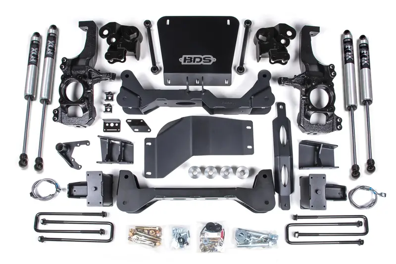 Bds Suspension 20-25 Chevy Silverado Gmc Sierra 2500Hd 3500Hd 4Wd 5 Inch Lift Kit Fox 2.0 Shocks 1
