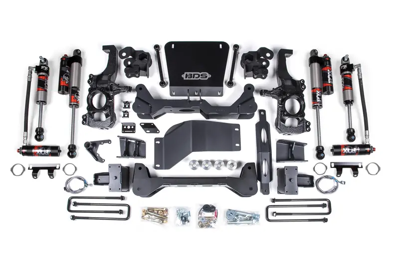 Bds Suspension 20-25 Chevy Silverado Gmc Sierra 2500Hd 3500Hd 4Wd 6.5 Inch Lift Kit Fox Performance Elite 1