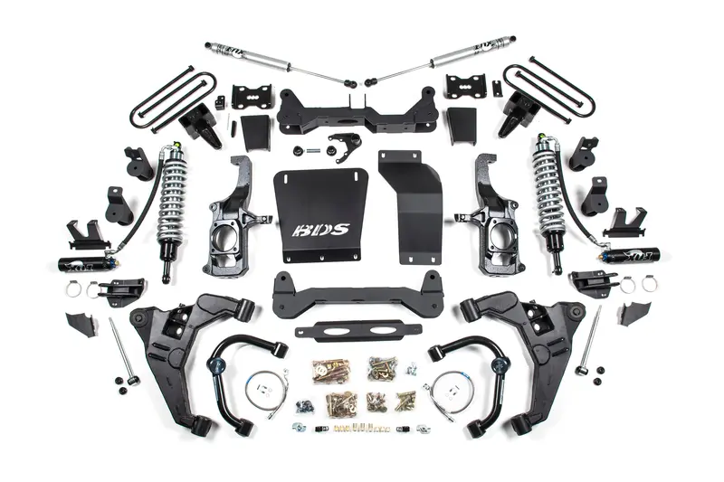 Bds Suspension 6.5" Lift Kit For 2011-2019 Chevy Silverado 2500 With Fox Shocks 1