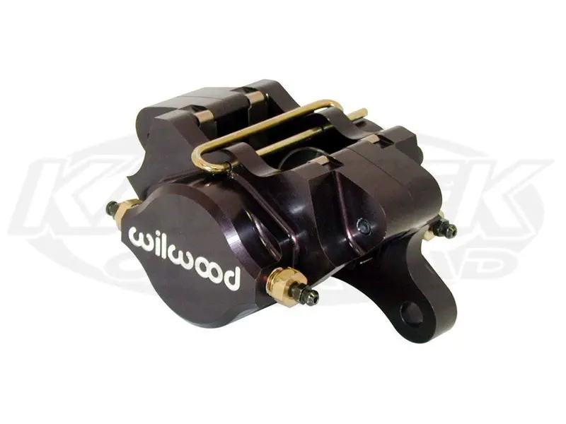 Billet Dynalite Two Piston Brake Caliper Mount Center 3.75", 0.38" Rotor Width 1