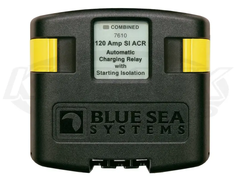 Blue Sea Systems Si-Acr 120 Amp Automatic Charging Relay For 12V Or 24V Dc 1