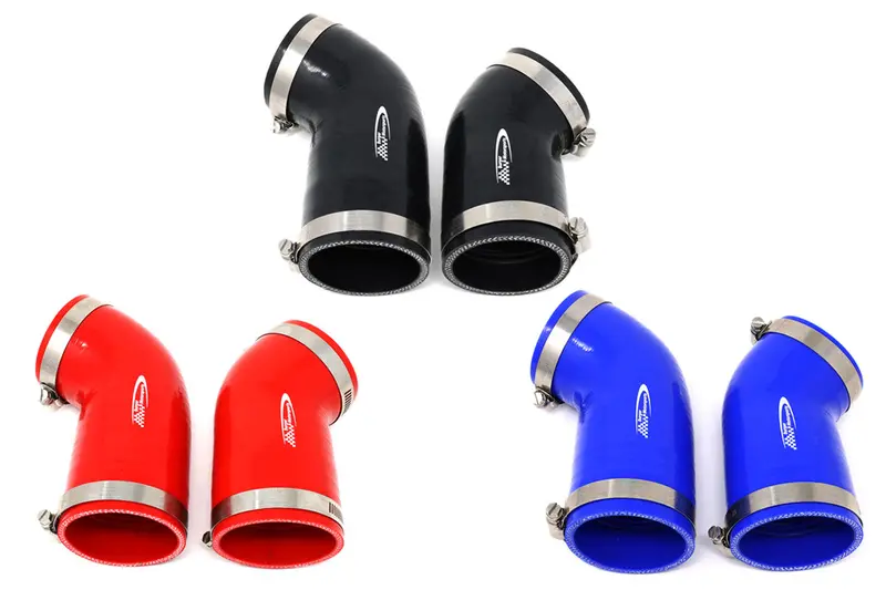 Bms Dual Silicone Intake Pipe Upgrade For 2022+ Toyota Tundra & 2023+ Toyota Sequoia 3.4L 1