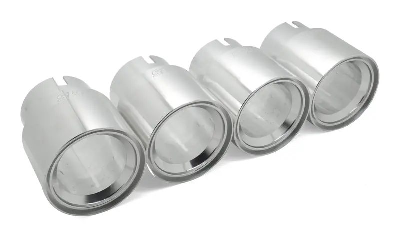 Bms Straight Cut Billet Exhaust Tips For Bmw F1x M5 M6 (Set Of 4) 1