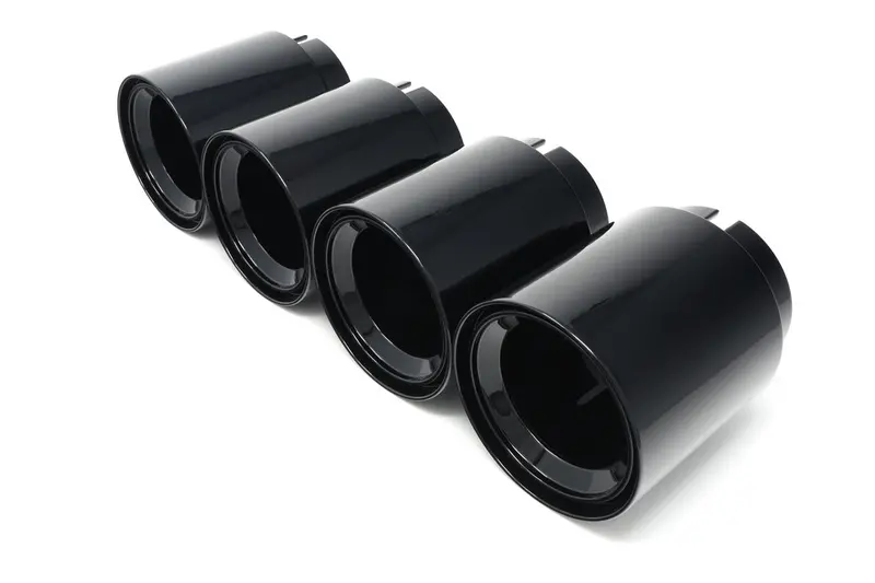 Bms Straight Cut Billet Exhaust Tips For F8x Bmw M3/M4/M2c (Set Of 4) 1