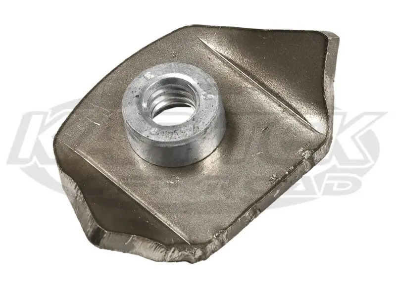Broke Chromoly Mounting Tab 5/16-18 Coarse Thread Fixed Position Nut 1/8" Thick Sold Individually 1