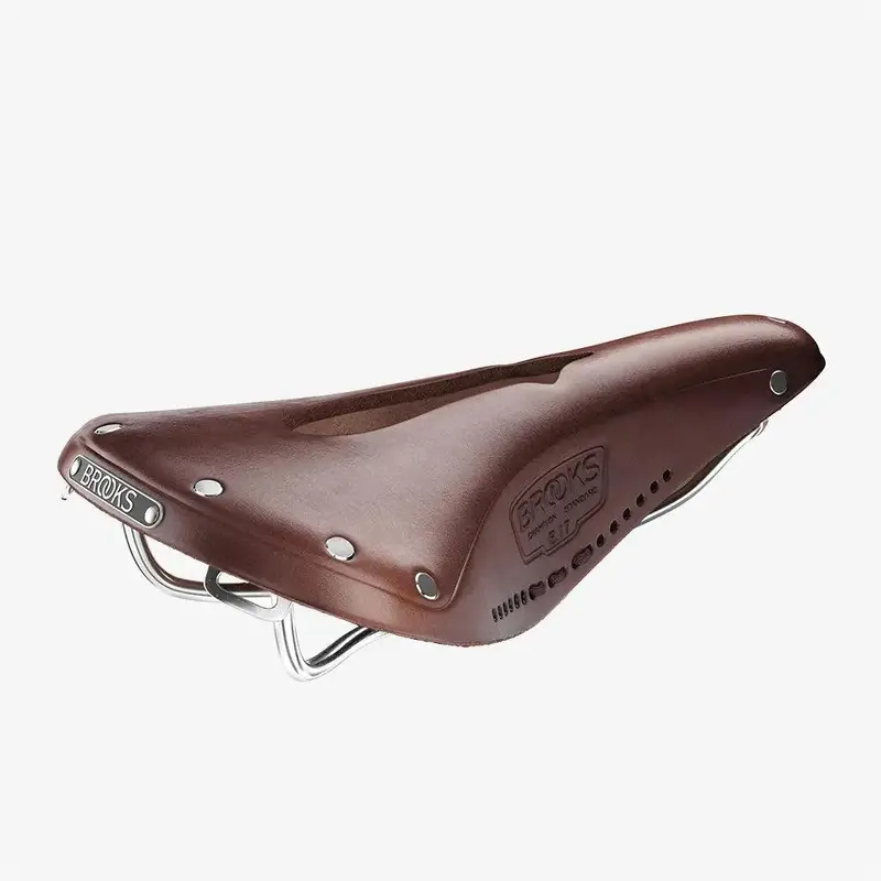 Brooks B17 Carved Leather Commuting/Touring Saddle 1