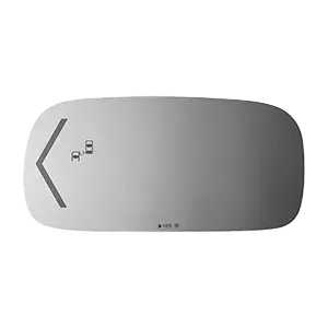 BURCO Driver-Side Flat Mirror with Signal & Blind Spot – Buick Lucerne & DTS (LH, Glass Only) – 4409SB