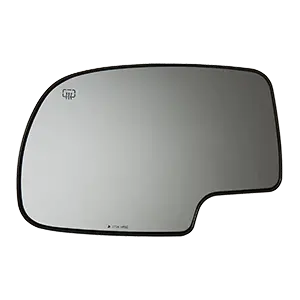 Burco - Driver Side View Mirror Heated W Mount For Heated Cadi Chev Gmc Truck Lh Power Flat Rsg 1