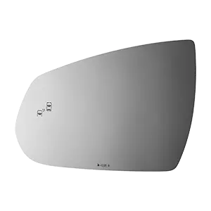 Burco - Driver Side View Mirror W Blind Spot For Cadillac Srx Lh Flat Bldspt E C Fitover - 4338B (Glass Only - Backing Plate Not Included) 1