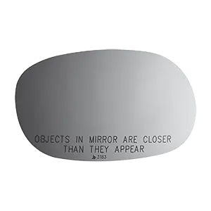 Burco - Passenger Side View Mirror For Buick Chevrolet Rh Manual Convex 1