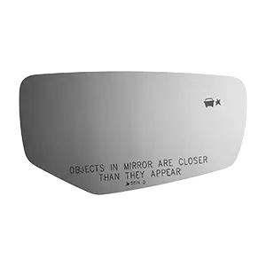 Burco - Passenger Side View Mirror W Blind Spot For Cadi Ats Cts Ct6 Rh Convex Bldspt Fitover 1