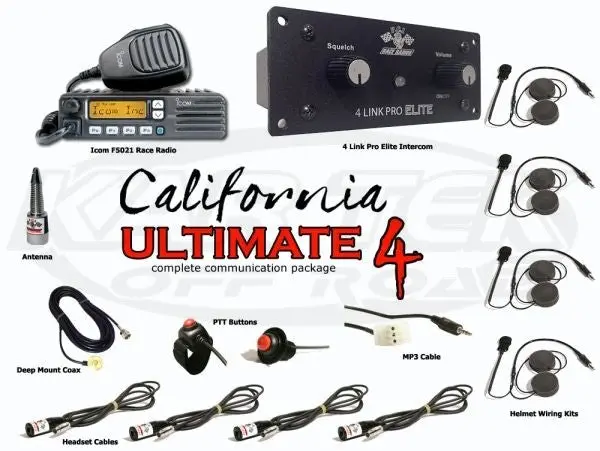 California Ultimate 4 4 Seat 1