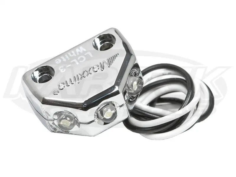 Chrome Micro 3 Led Light Blue 1