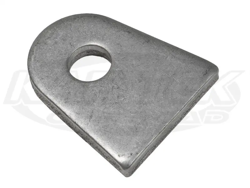 Chromoly Flat Tabs 3/8" Hole, 1" Sf, 1/8" Thick, Pair 1