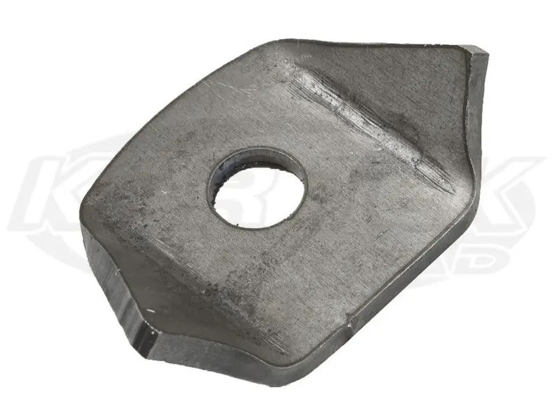 Chromoly Formed Radius Tabs 3/8" Hole, 3/4" Sf, 1/8" Thick, Pair 1