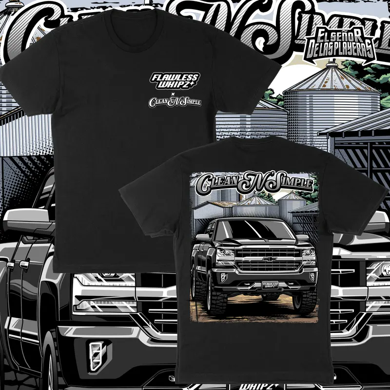 Clean N' Simple X Flawless Whipz Tee 1