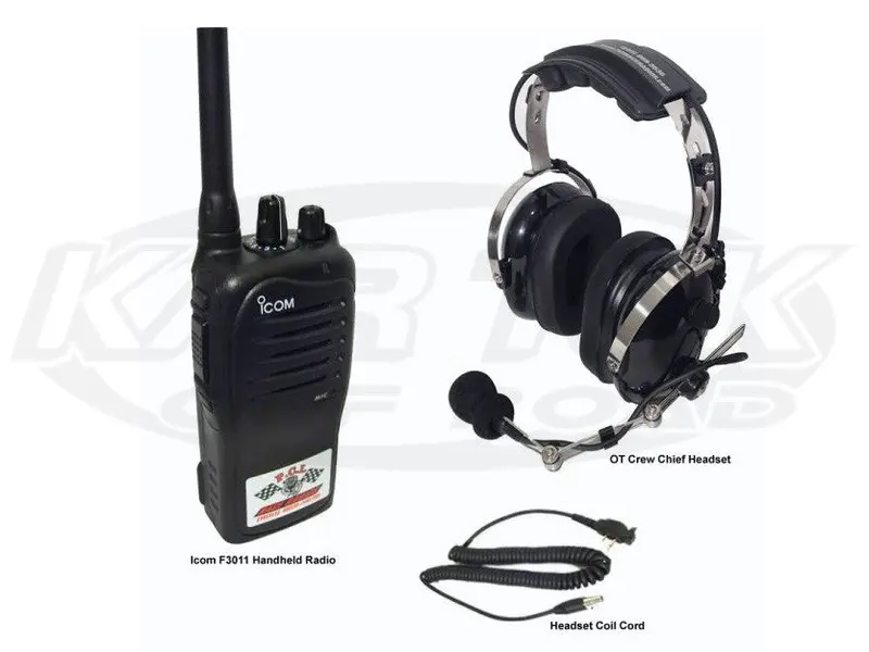 Crew Chief Package Icom W/ Rapid Charger 1
