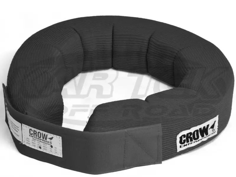Crow Enterprizes Junior Black 360 Degree Knitted Helmet Support Neck Collar Sfi-3.3 Rated 1