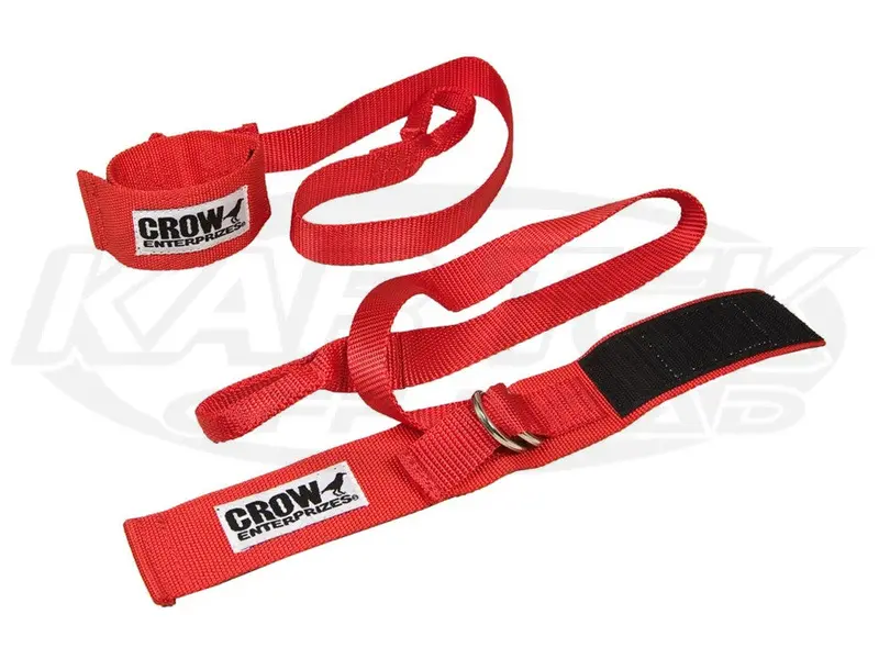 Crow Wrist Restraints Red, Pair 1