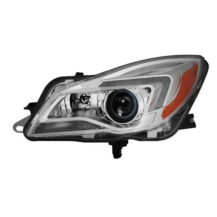 Driver Side Chrome Projector Headlight With Led Drl For Buick Regal 2014–2017 | Oem Factory Style | Left Side Replacement 1