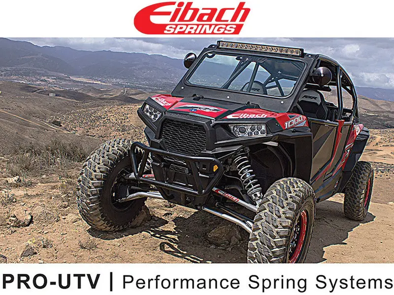Eibach Stage 2 Pro-Utv Performance Spring System For 4 Seat Polaris Rzr Xp 4 Turbo 925Cc Eps 2016 Up 1
