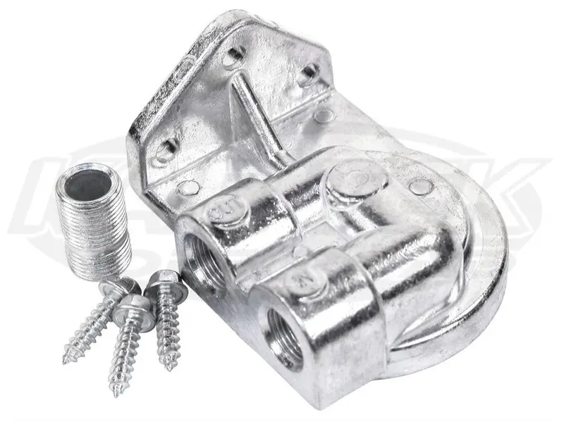 Empi Cast Oil Filter Adapter - Left Ports For Hp1 Filters 1