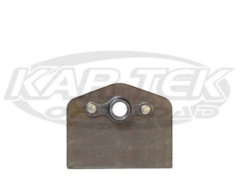 Flat Steel Body Panel Mounting Tab 1-1/2" Bottom To Center Of Hole 5/16-24 Thread Sold Individually 1