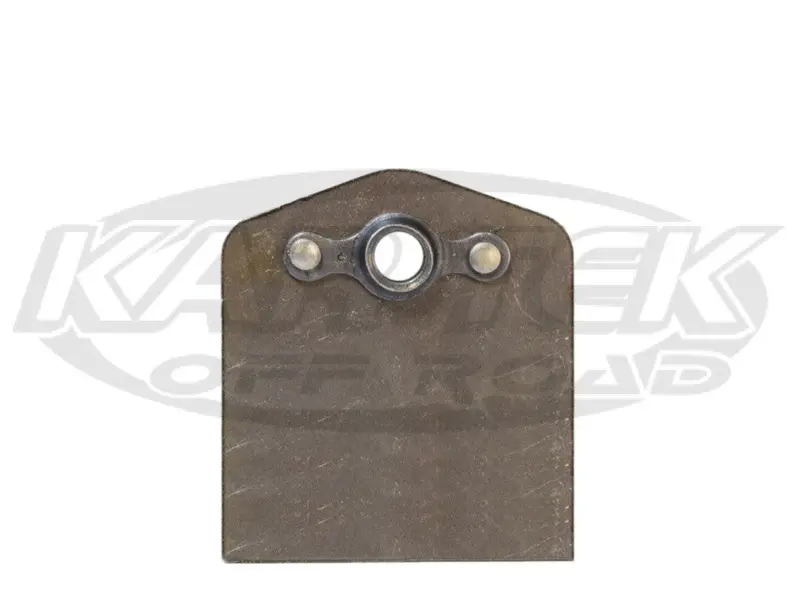 Flat Steel Body Panel Mounting Tab 2-1/2" Bottom To Center Of Hole 5/16-24 Thread Sold Individually 1