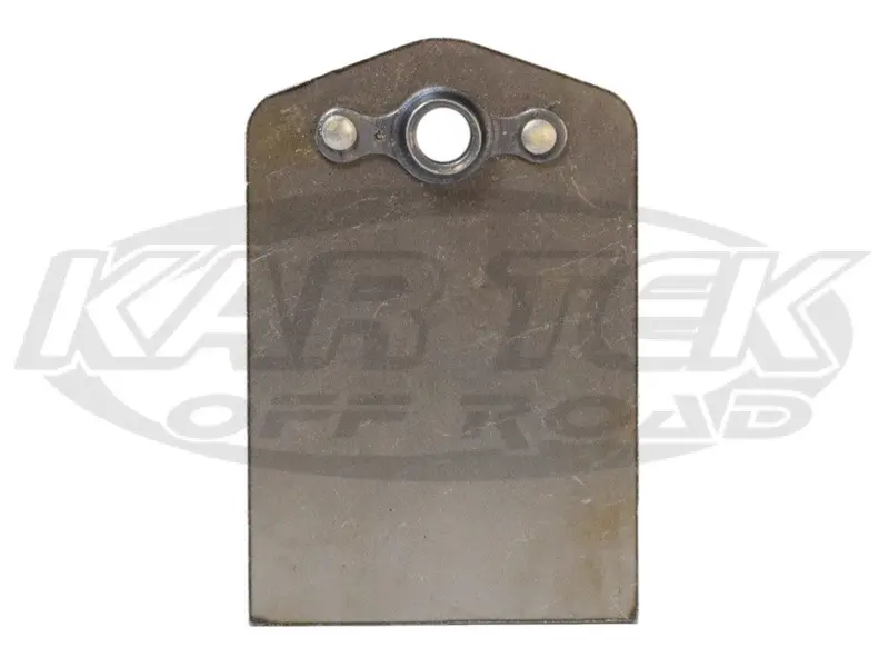 Flat Steel Body Panel Mounting Tab 3-1/2" Bottom To Center Of Hole 5/16-24 Thread Sold Individually 1