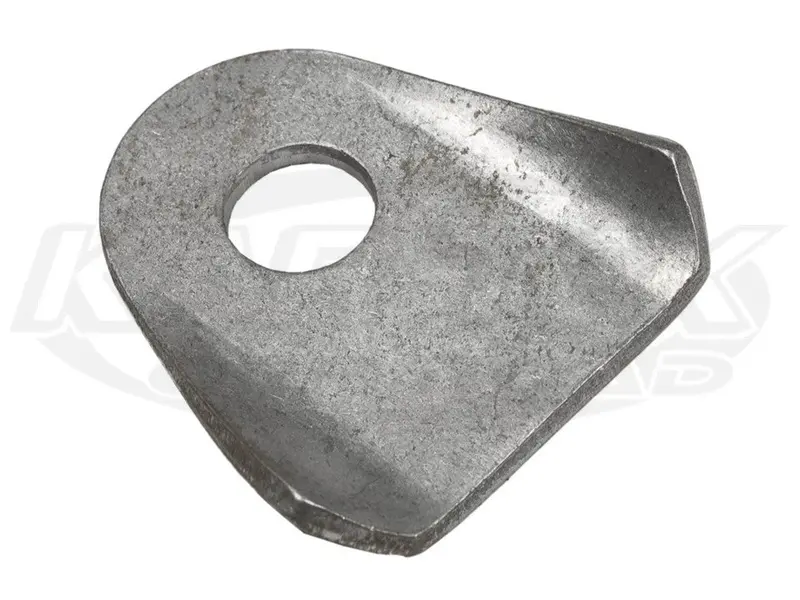 Formed Radius Tabs 3/8" Hole, 1" Sf, .090" Thick, 4 Pack 1