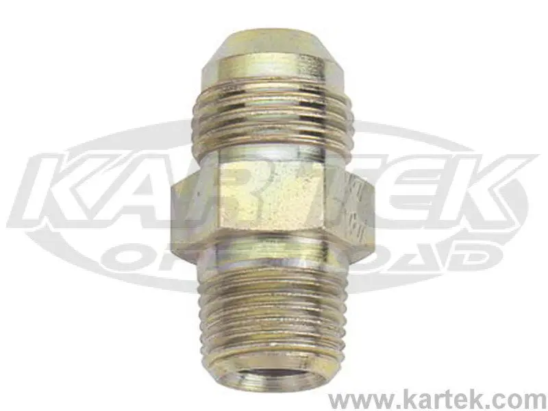 Fragola An -8 Male To 1/2" Npt National Pipe Taper Thread Steel Straight Adapter Fittings 1