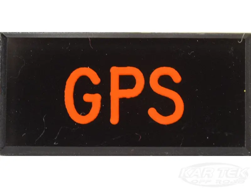 Gps Dash Badge Self Adhesive Id Label For Your Indicator Lights Or Switches 1