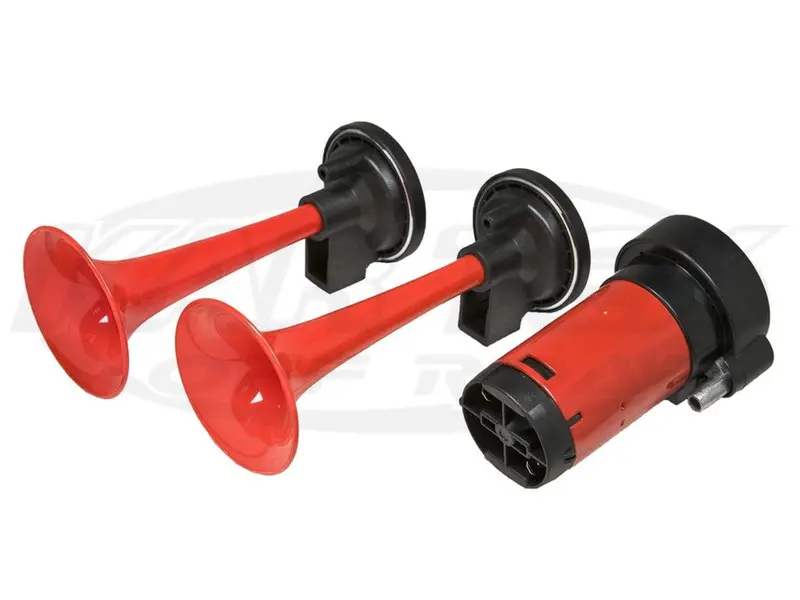 Hella Twin Compressor Air Horns 118 Db Horn Kit 1