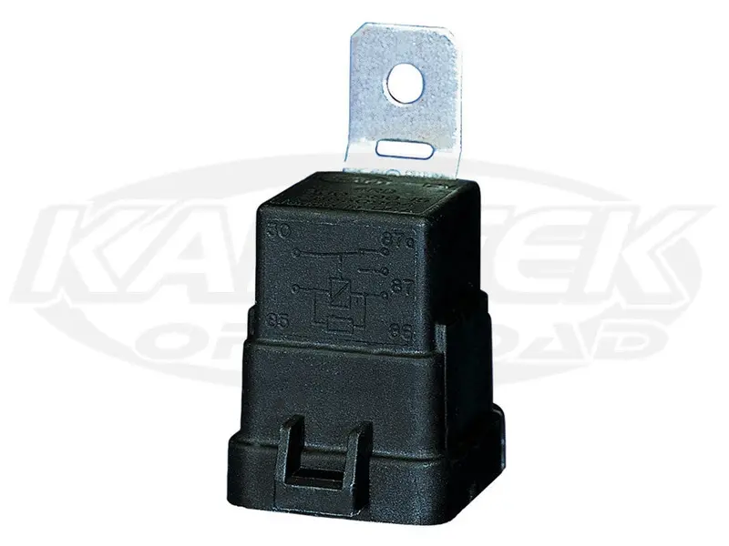 Hella Weatherproof 20/40 Amp Spdt Mini Relay 12V 5 Post Relay 1
