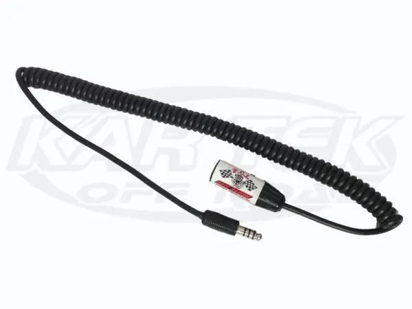 Helmet Wire Extension 4' Coil Cable 1