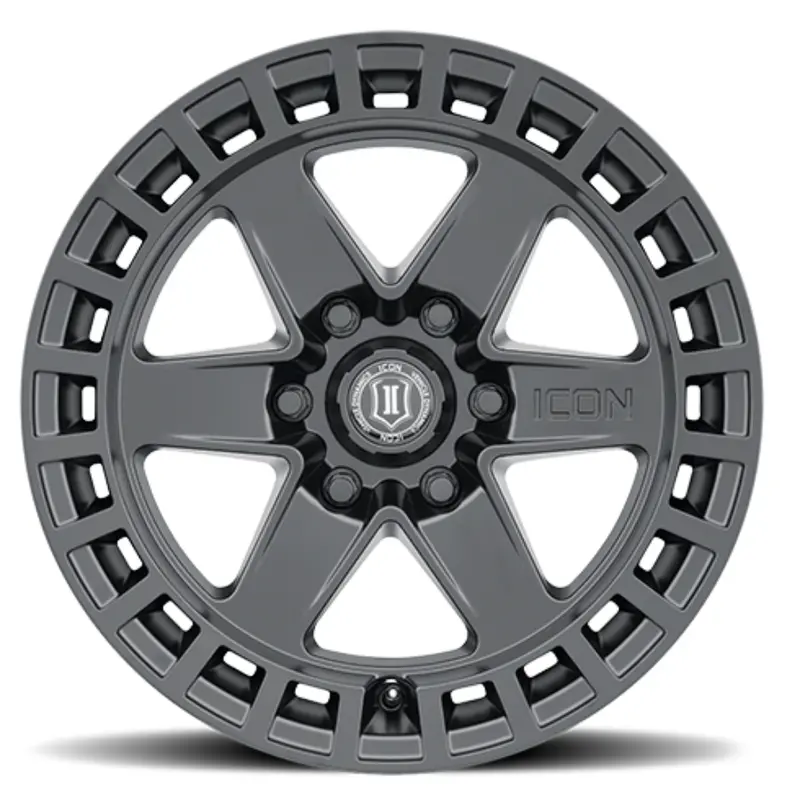 Icon Alloys Raider Satin Black Aro 17" 1