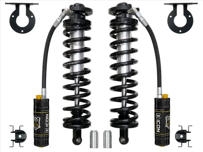 Icon Vehicle Dynamics 2005-Up Ford F250 F350 4 Inch 2.5 Vs Rr Cdcv Bolt In Coil-Over Conversion Kit 1