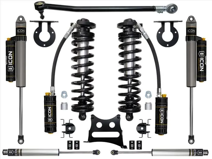Icon Vehicle Dynamics 2017-Up Ford F250 F350 2.5 To 3 Inch Stage 4 Coil-Over Conversion System 1