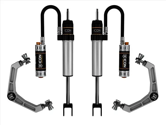 Icon Vehicle Dynamics 2020-Up Gm 2500Hd 3500Hd 0 To 2 Inch Cdcv Shock System W/ Billet Upper Control Arm 1