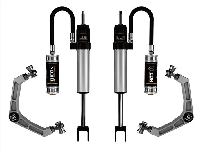 Icon Vehicle Dynamics 2020-Up Gm 2500Hd 3500Hd 0 To 2 Inch Rr Shock System W/ Billet Upper Control Arm 1