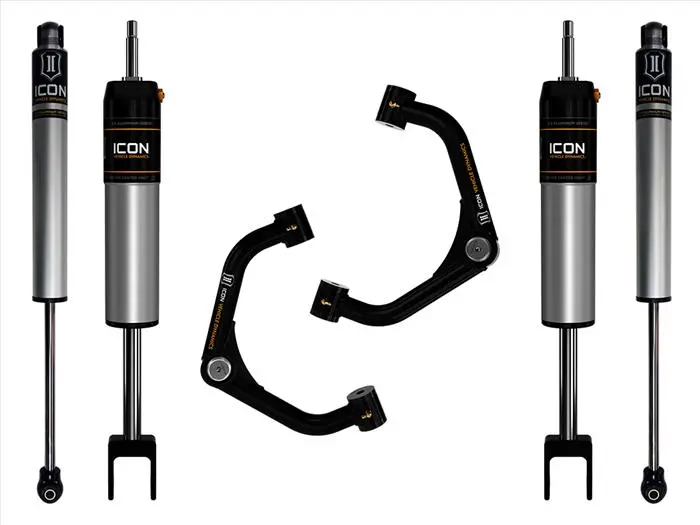 Icon Vehicle Dynamics 2020-Up Gm 2500Hd 3500Hd 0 To 2 Inch Stage 1 Suspension System W/ Tubular Upper Control Arms 1